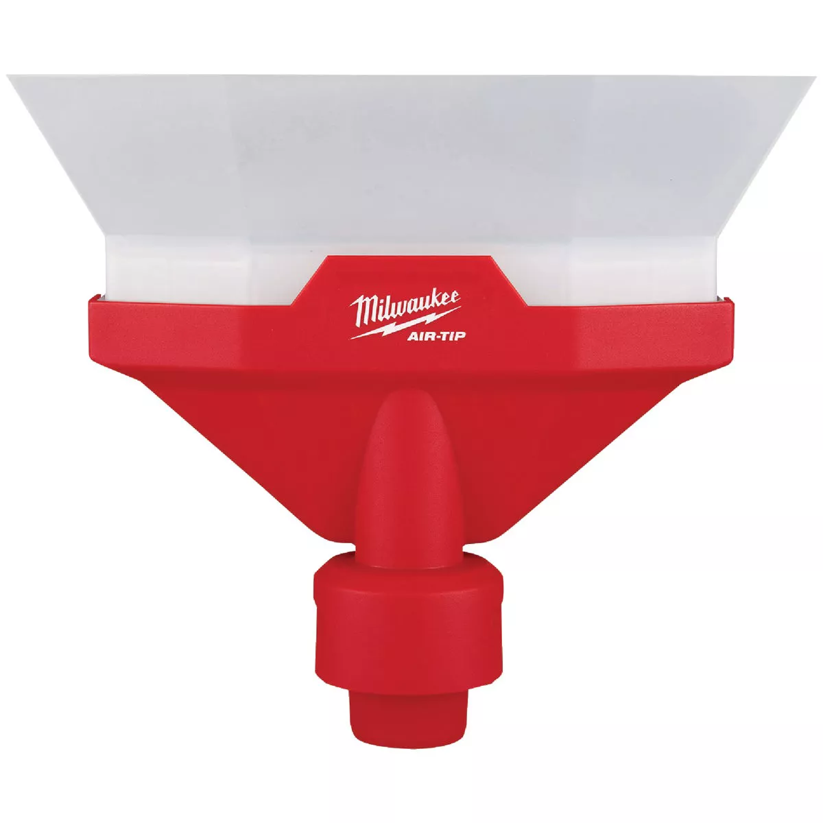 Milwaukee AIR-TIP 1-1/4 In. - 2-1/2 In. Red Plastic Dust Collector Vacuum Nozzle