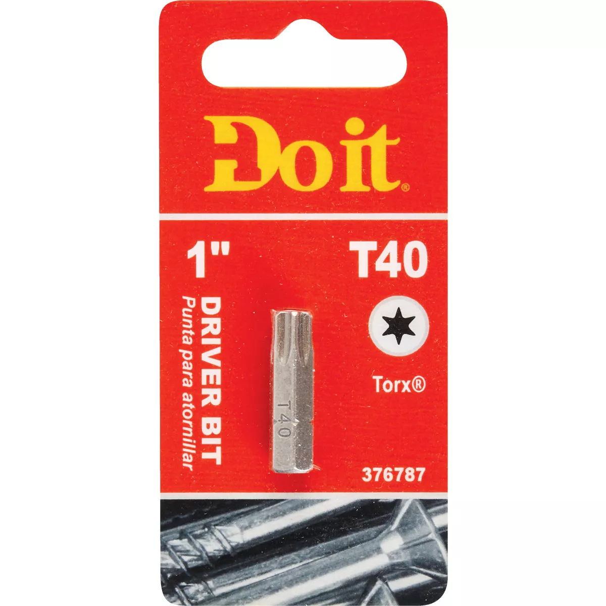 Do it T40 TORX 1 In. Insert Screwdriver Bit