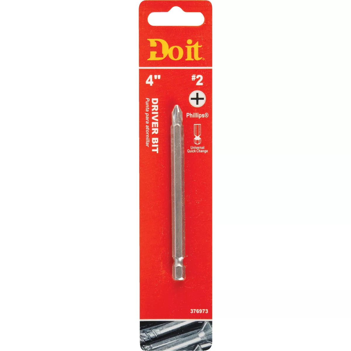 Do it #2 Phillips 4 In. Power Screwdriver Bit