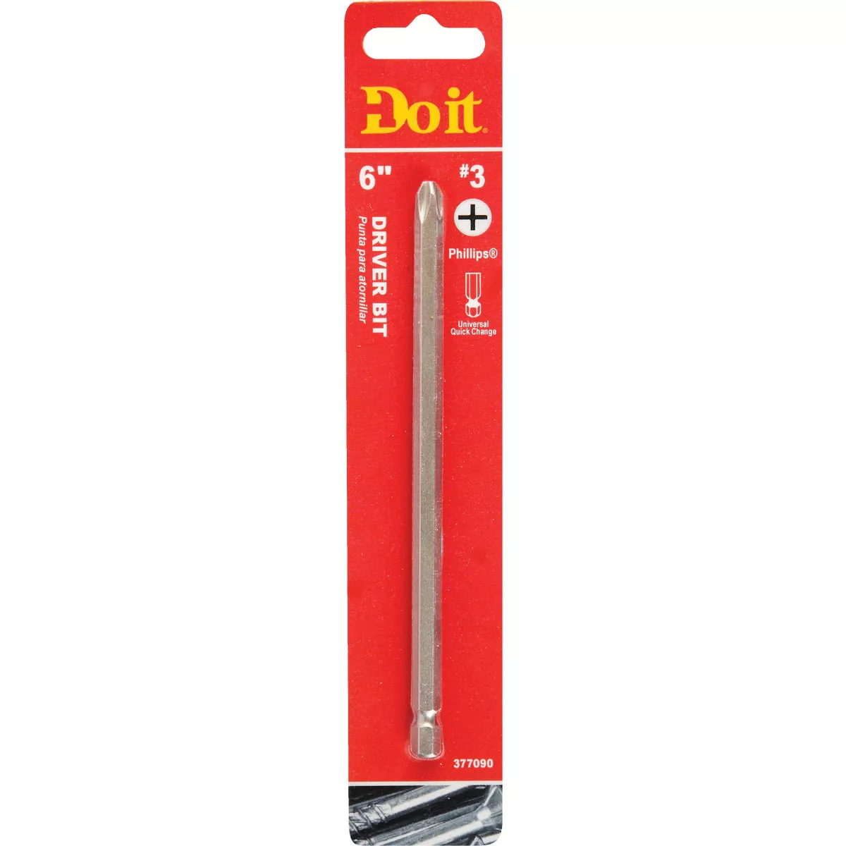 Do it #3 Phillips 6 In. Power Screwdriver Bit