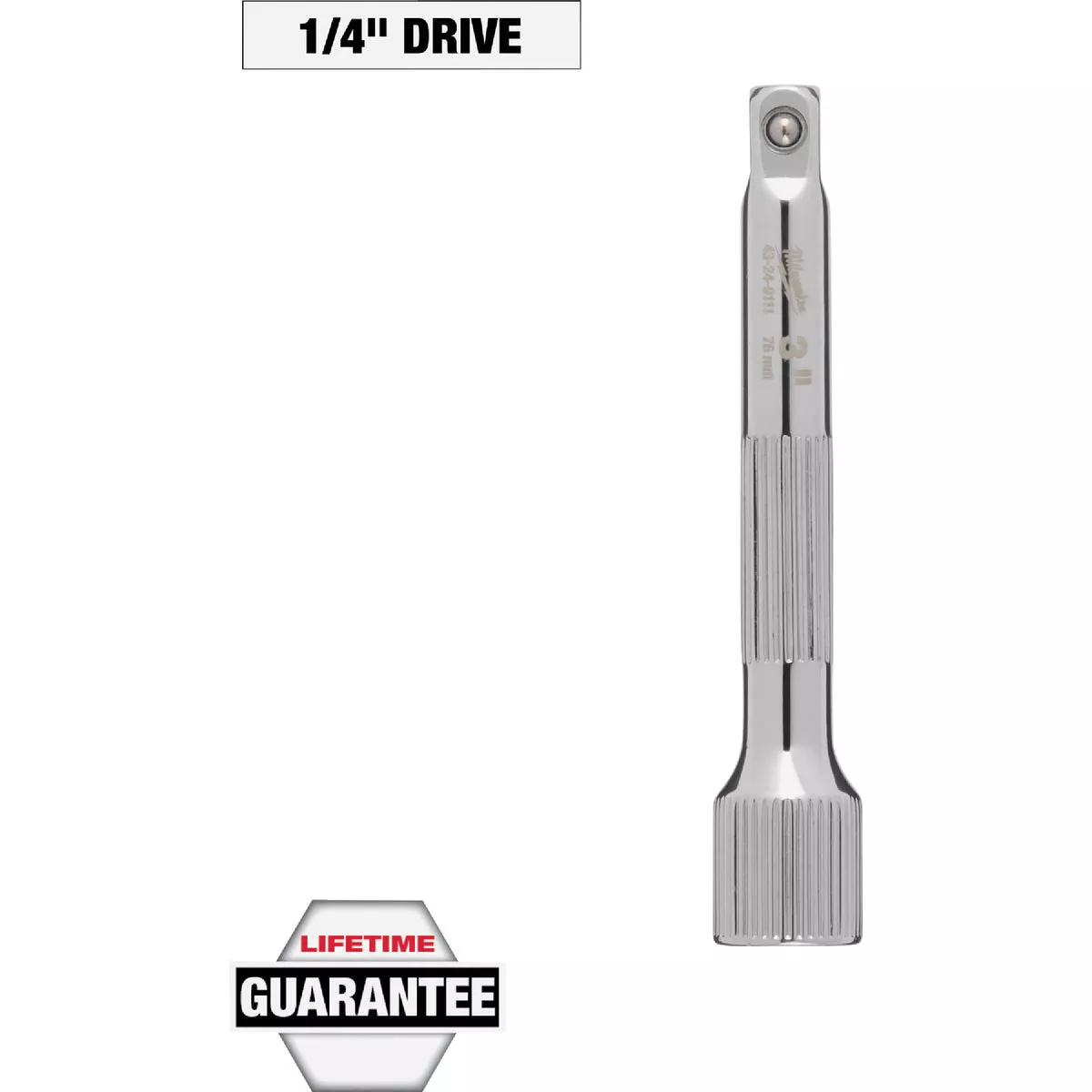 Milwaukee 1/4 In. Drive 3 In. Socket Extension