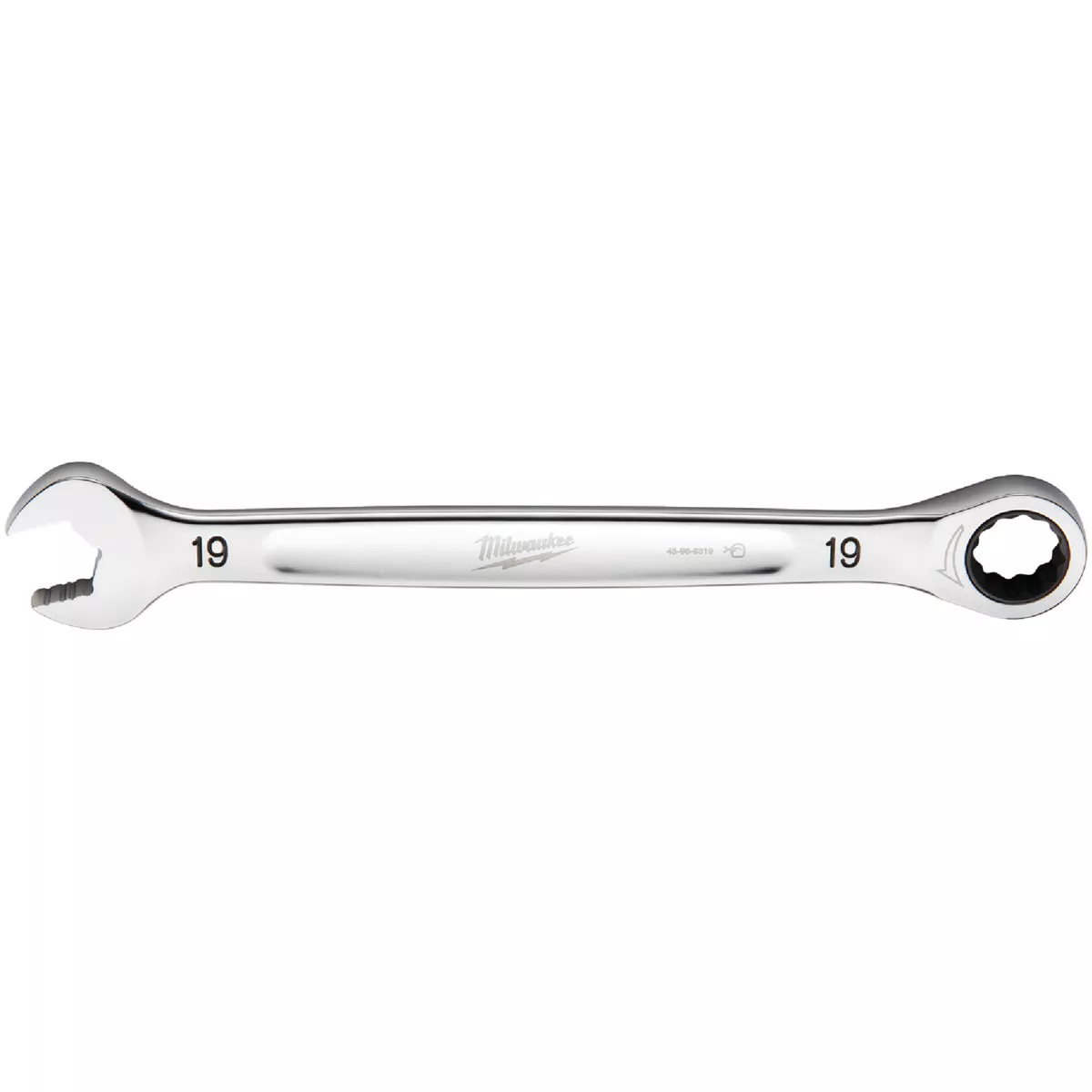 Milwaukee Metric 19 mm 12-Point Ratcheting Combination Wrench