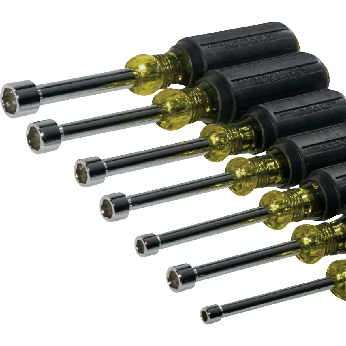 Klein Standard 3 In. Hollow Shaft Nut Driver Set, 7-Piece - photo 5