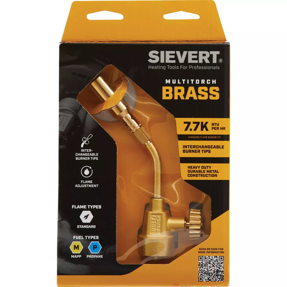 Sievert MultiTorch Brass Torch Head