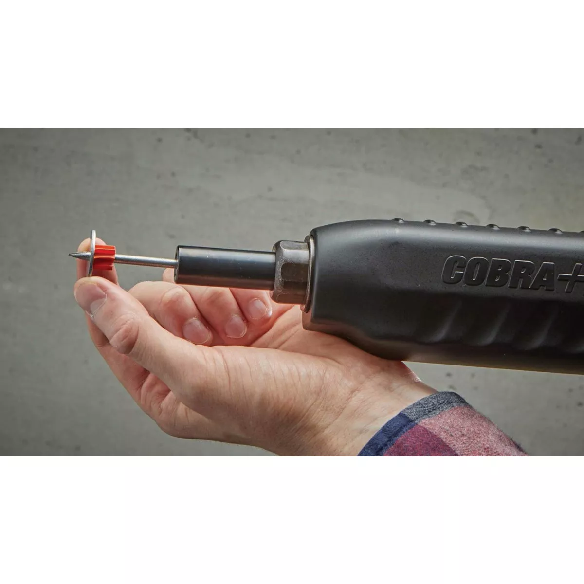 Ramset Cobra+ 0.27 Caliber 10 Shot Semi-Automatic Powder Hammer with Silencer - photo 4