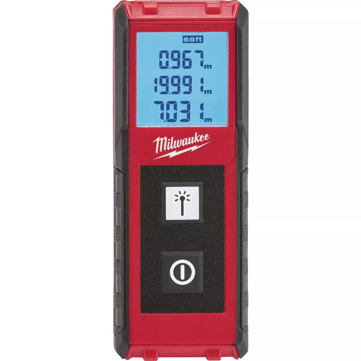 Milwaukee 65 Ft. Backlit Screen Laser Distance Meter
