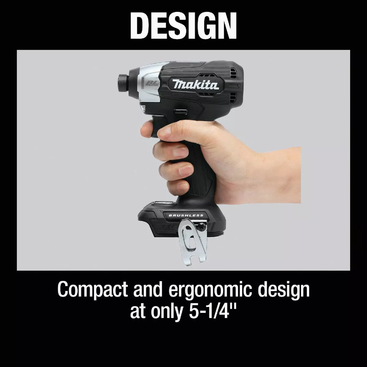 Makita 18V LXT Lithium-Ion Brushless 1/4 In. Hex Sub-Compact Cordless Impact Driver (Tool Only) - photo 6