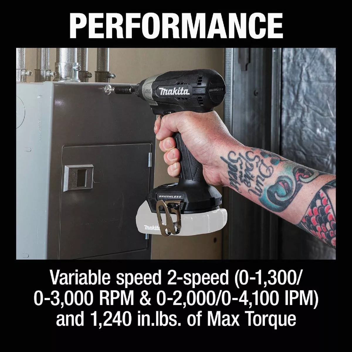 Makita 18V LXT Lithium-Ion Brushless 1/4 In. Hex Sub-Compact Cordless Impact Driver (Tool Only) - photo 8