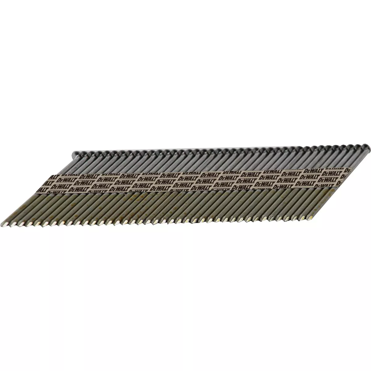 DEWALT 3-1/4 In. x 0.131 In. 30-Degree Paper Tape Galvanized Smooth Shank Off-Set Round Head Framing Nails (2500 Ct.)