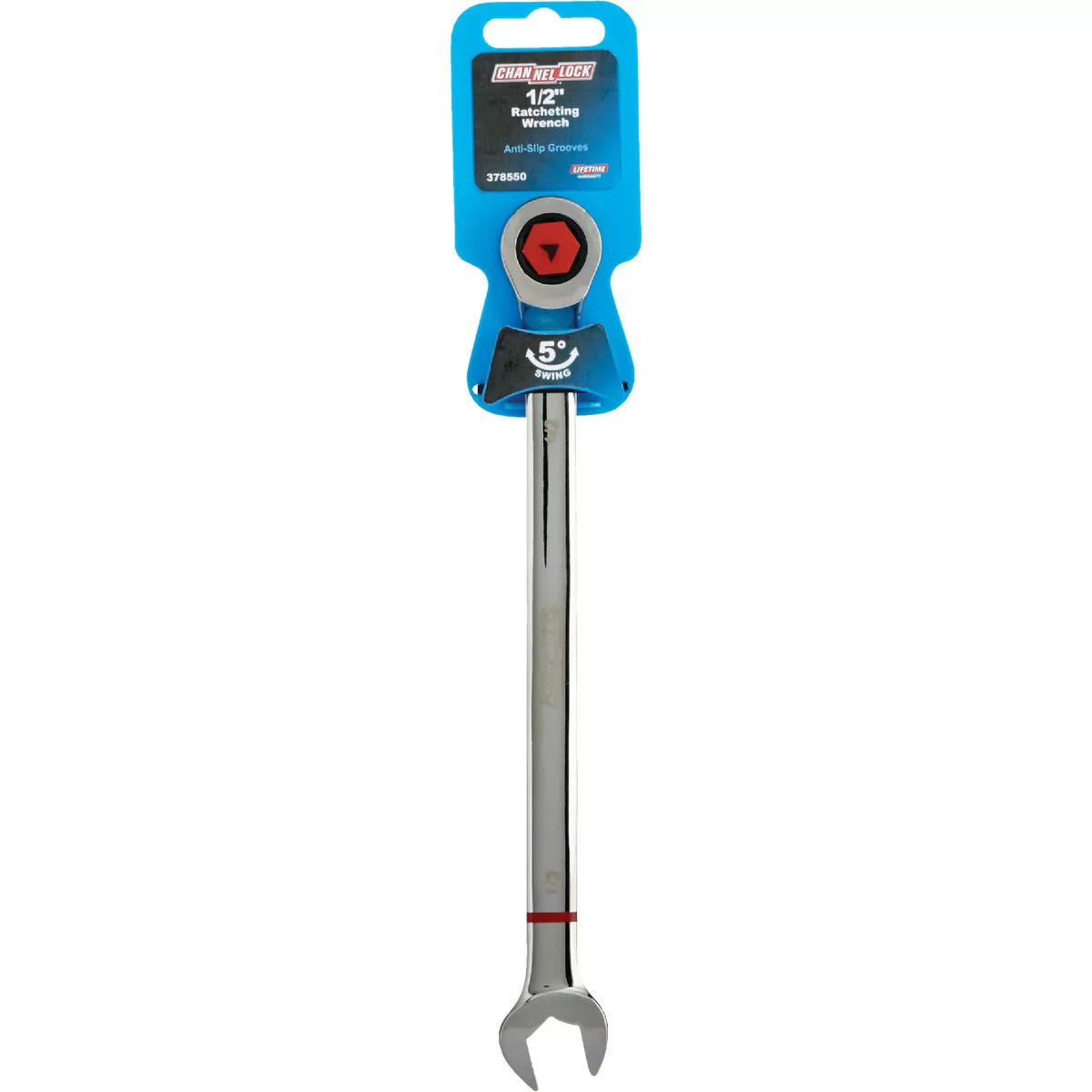 Channellock Standard 1/2 In. 12-Point Ratcheting Combination Wrench - photo 2