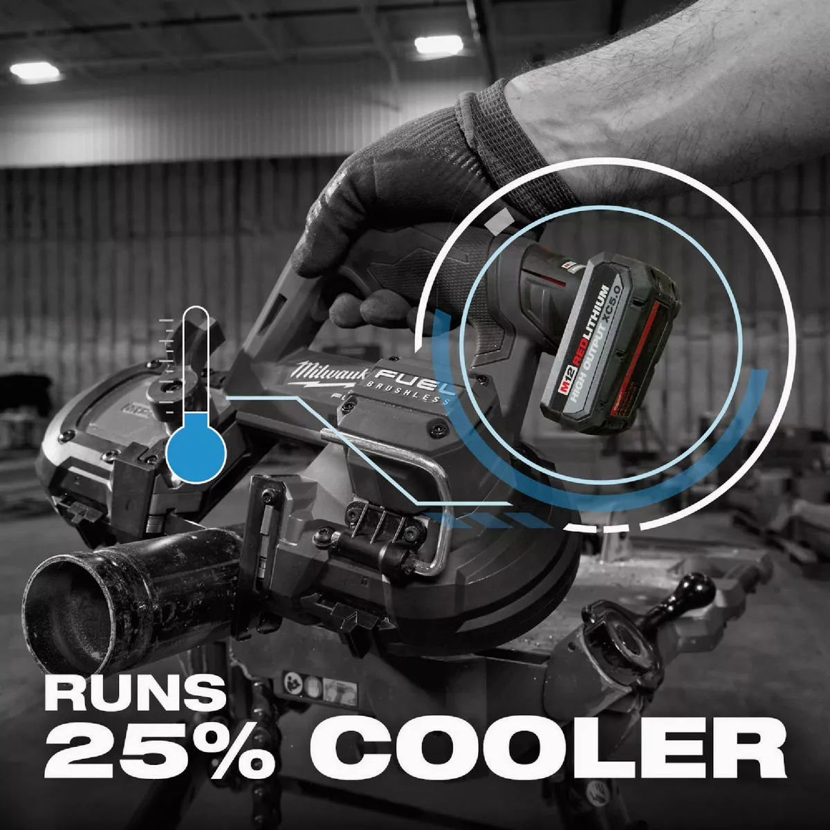 Milwaukee M12 REDLITHIUM Lithium-Ion High Output 5.0 Ah Battery Pack - photo 5