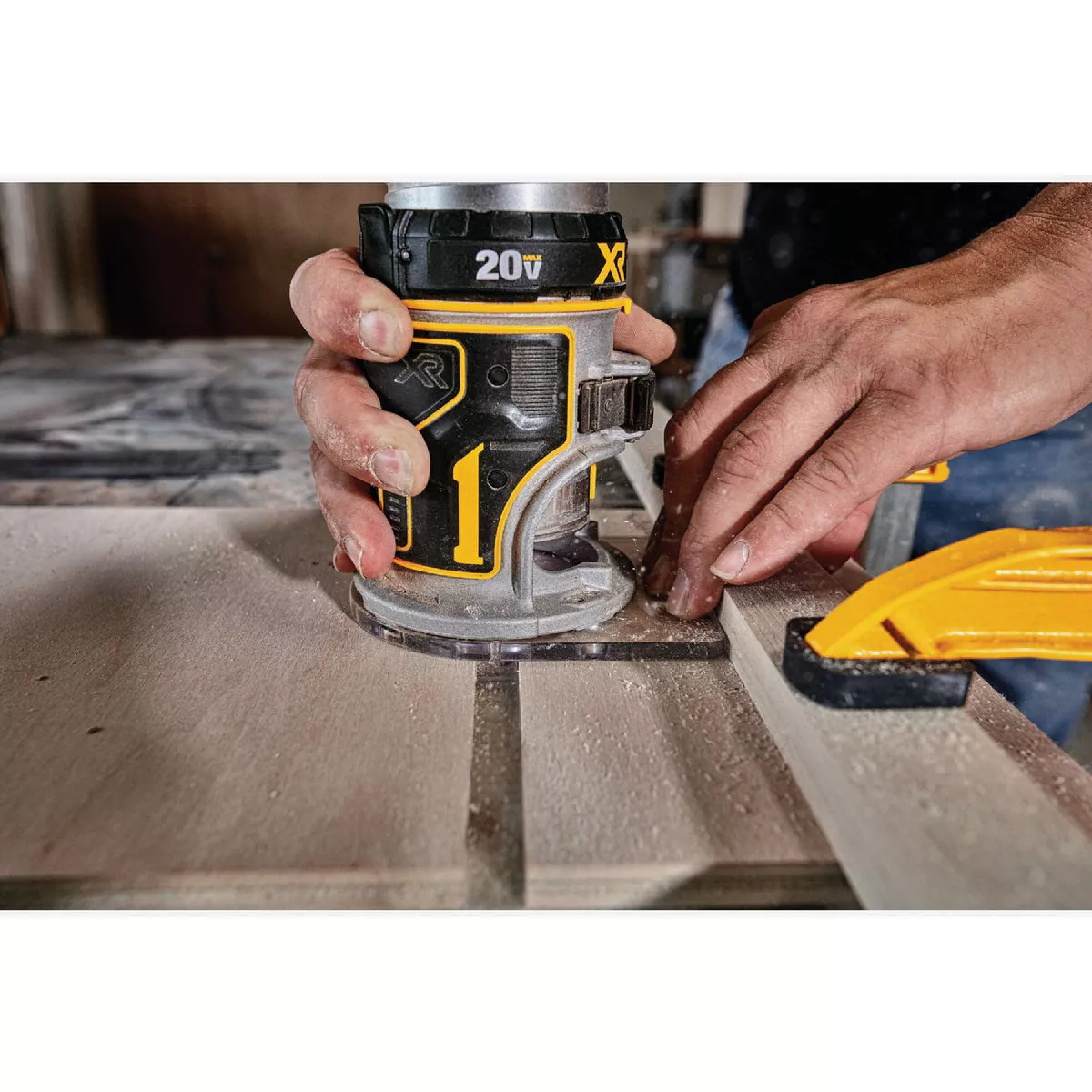 DEWALT 20V MAX XR Brushless Compact Cordless Router (Tool Only) - photo 3