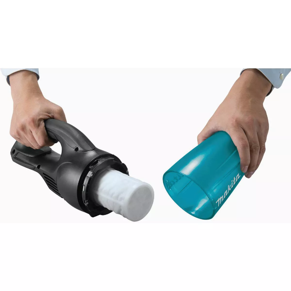 Makita 18V LXT Cordless Bagless Compact Stick Vacuum Cleaner, Black (Tool Only) - photo 3