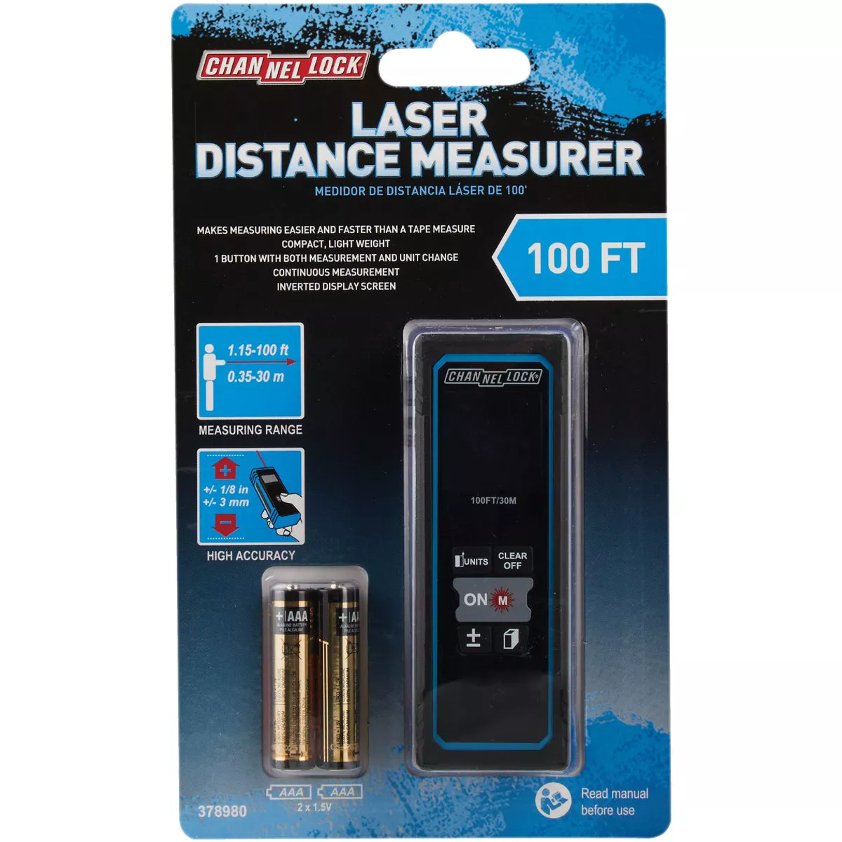Channellock 100 Ft. Compact Laser Distance Measurer - photo 2