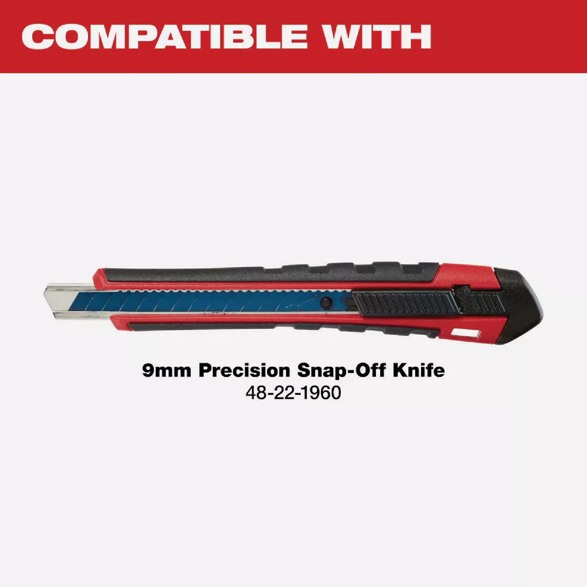 Milwaukee 9mm 13-Point Precision Snap-Off Knife Blade (10-Pack) - photo 4