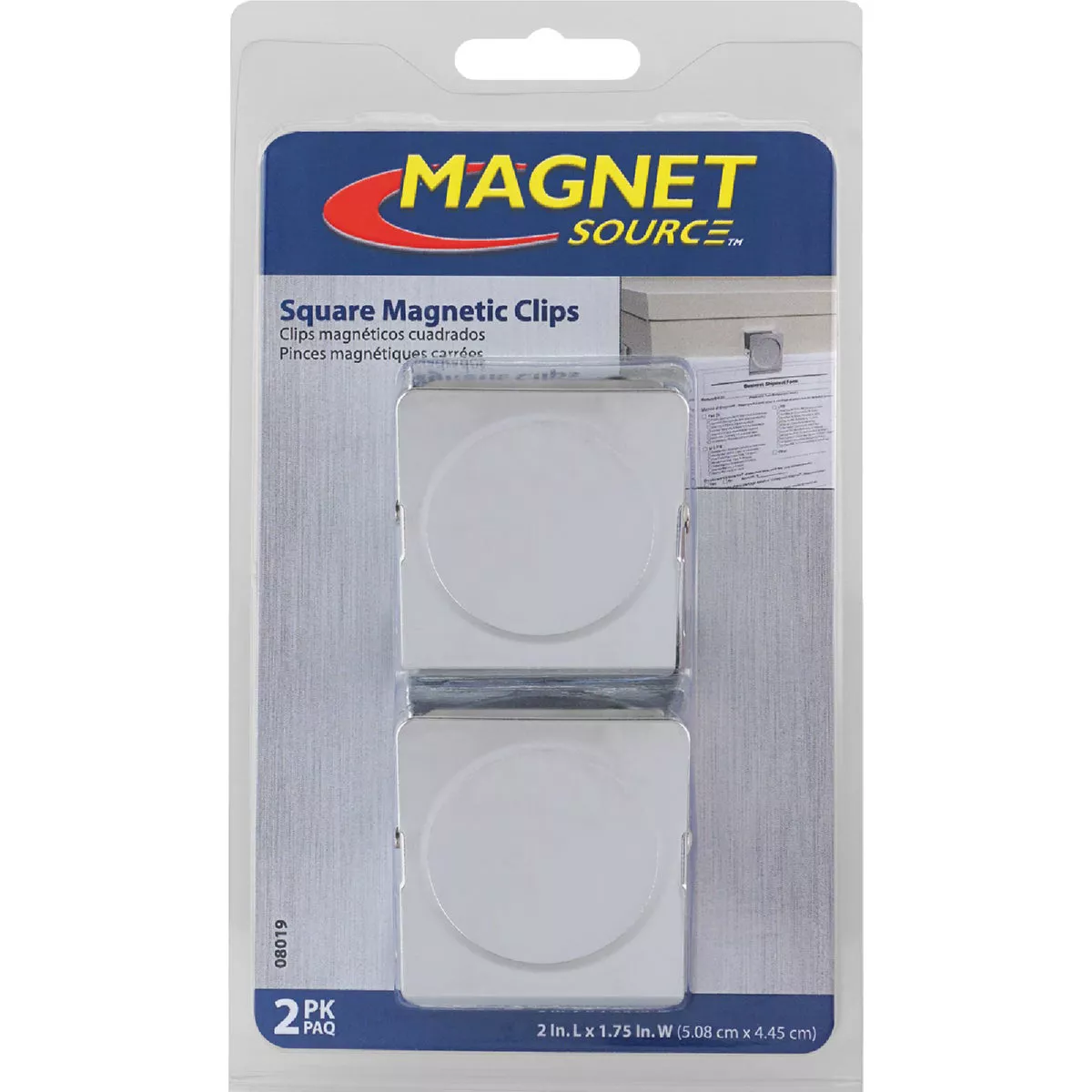 MagnetSource 9 Lb. Capacity Magnetic Metal Clips (2-Pack) - photo 2