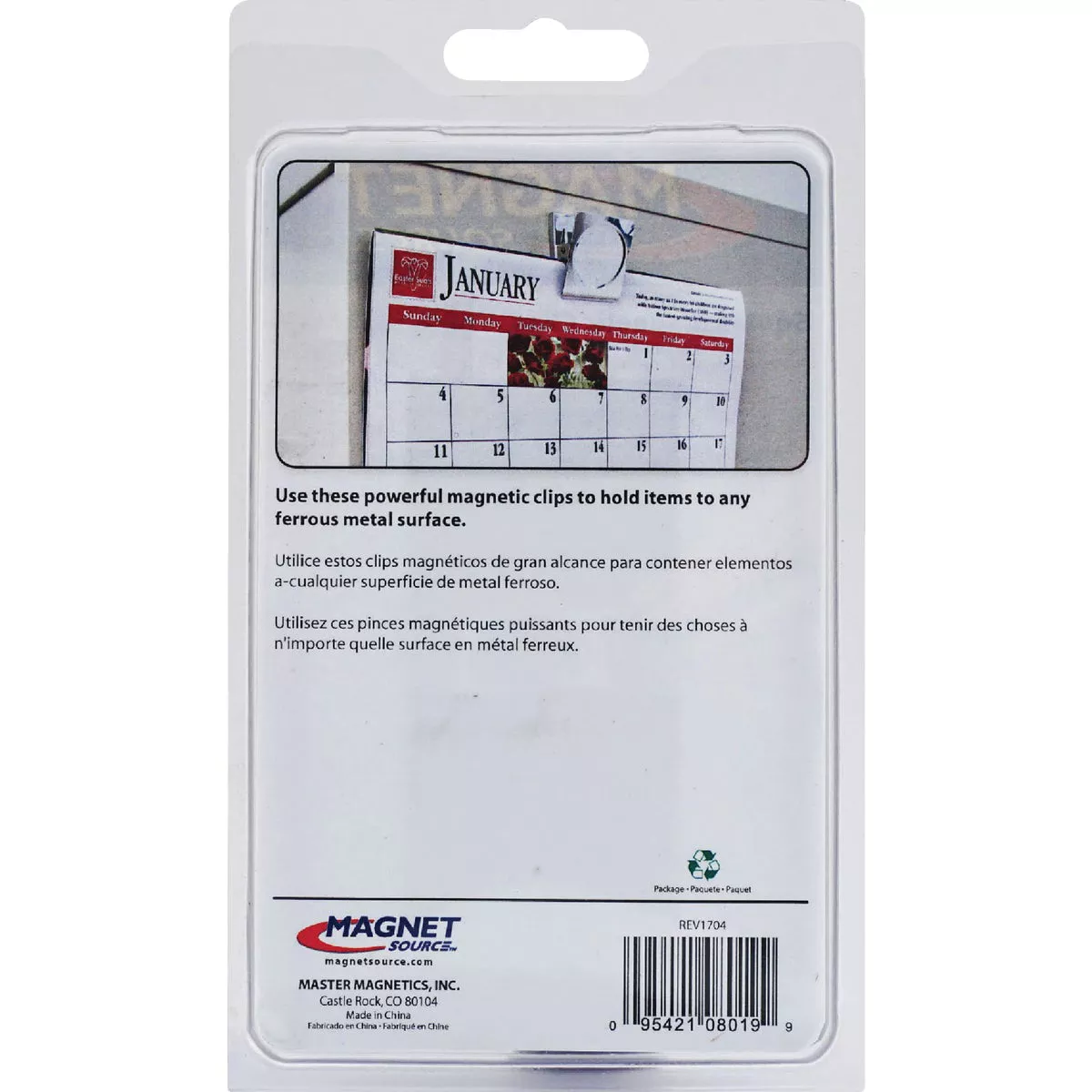 MagnetSource 9 Lb. Capacity Magnetic Metal Clips (2-Pack) - photo 3