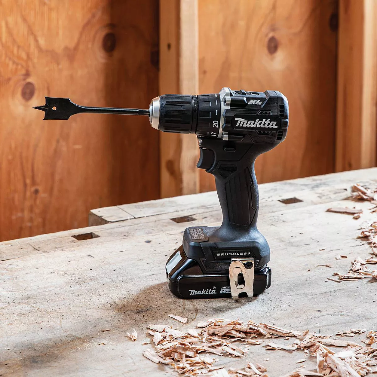 Makita 18V LXT Lithium-Ion 1/2 In. Brushless Sub-Compact Cordless Drill Kit with 1.5 Ah Battery & Charger - photo 4