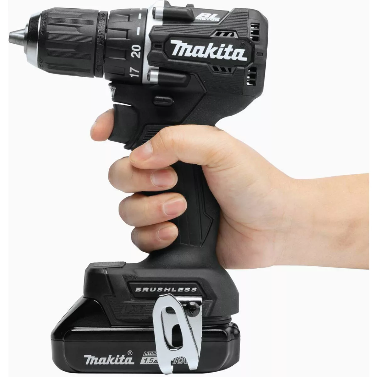 Makita 18V LXT Lithium-Ion 1/2 In. Brushless Sub-Compact Cordless Drill Kit with 1.5 Ah Battery & Charger - photo 5
