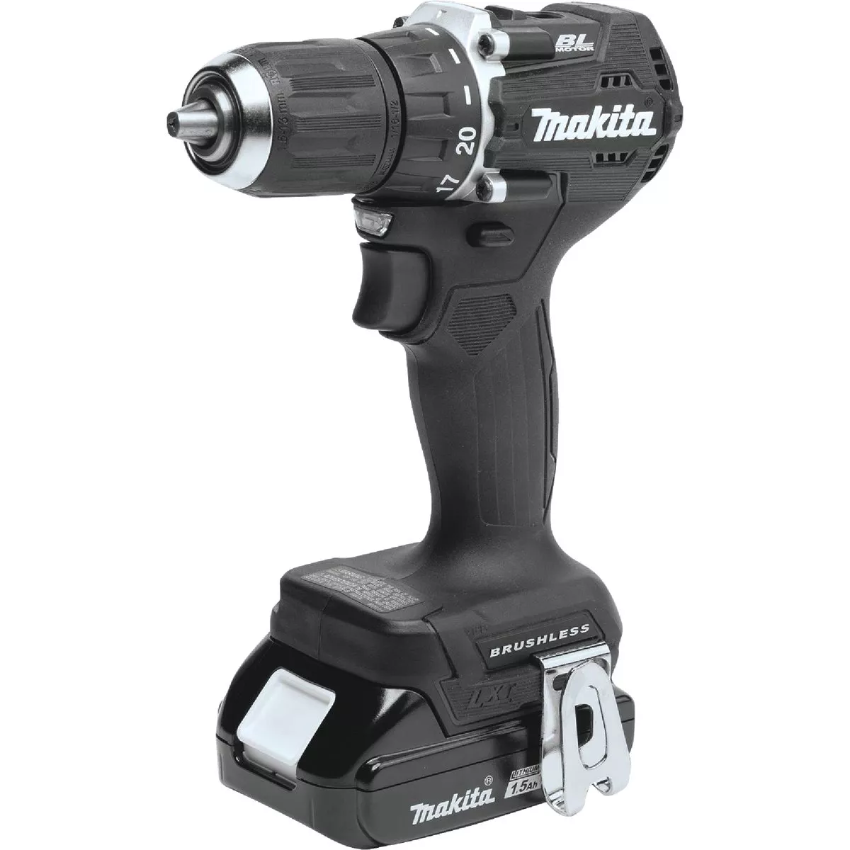 Makita 18V LXT Lithium-Ion 1/2 In. Brushless Sub-Compact Cordless Drill Kit with 1.5 Ah Battery & Charger - photo 9