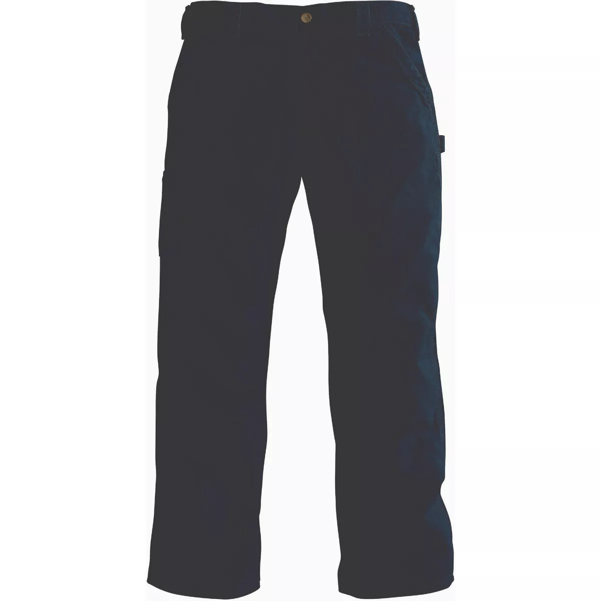 Carhartt Men's 31x34 Navy Canvas Utility Work Pants, Loose Fit