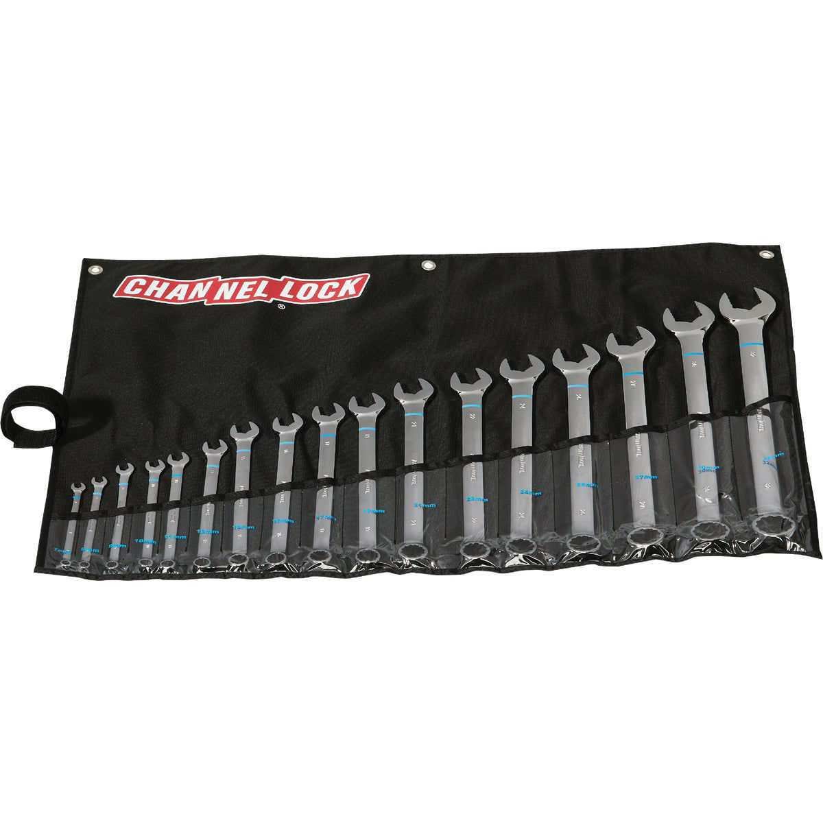 Channellock Metric 12Point ExtraLong Combination Wrench Set (17Piece