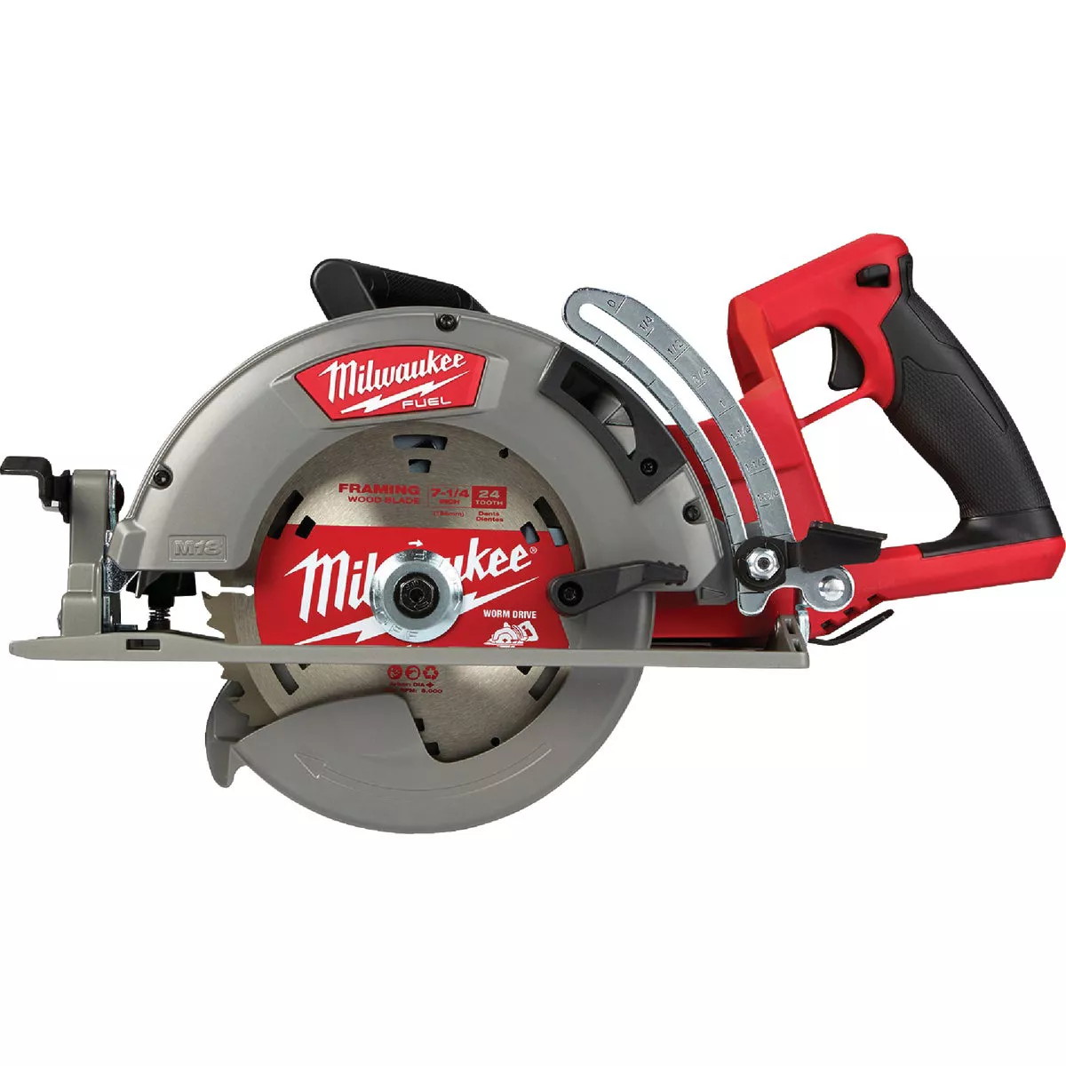 Milwaukee M18 FUEL Brushless 7-1/4 In. Cordless Rear Handle Circular Saw Kit with 12.0 Ah Battery & Charger - photo 6