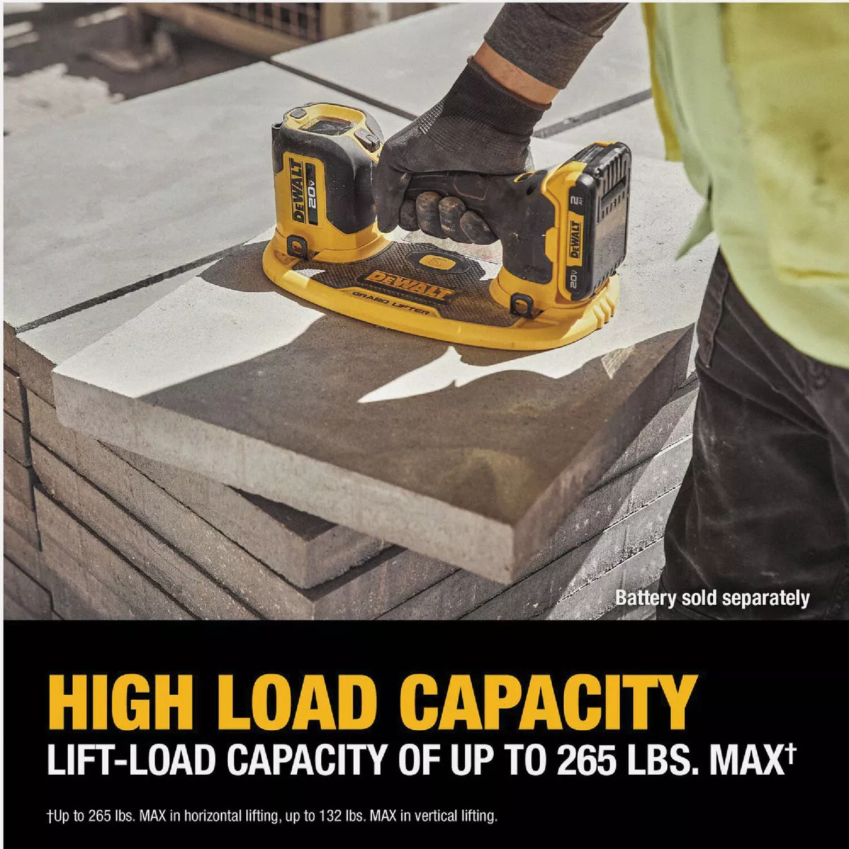 DEWALT 20V MAX Cordless GRABO Vacuum Lifter (Tool Only) - photo 9
