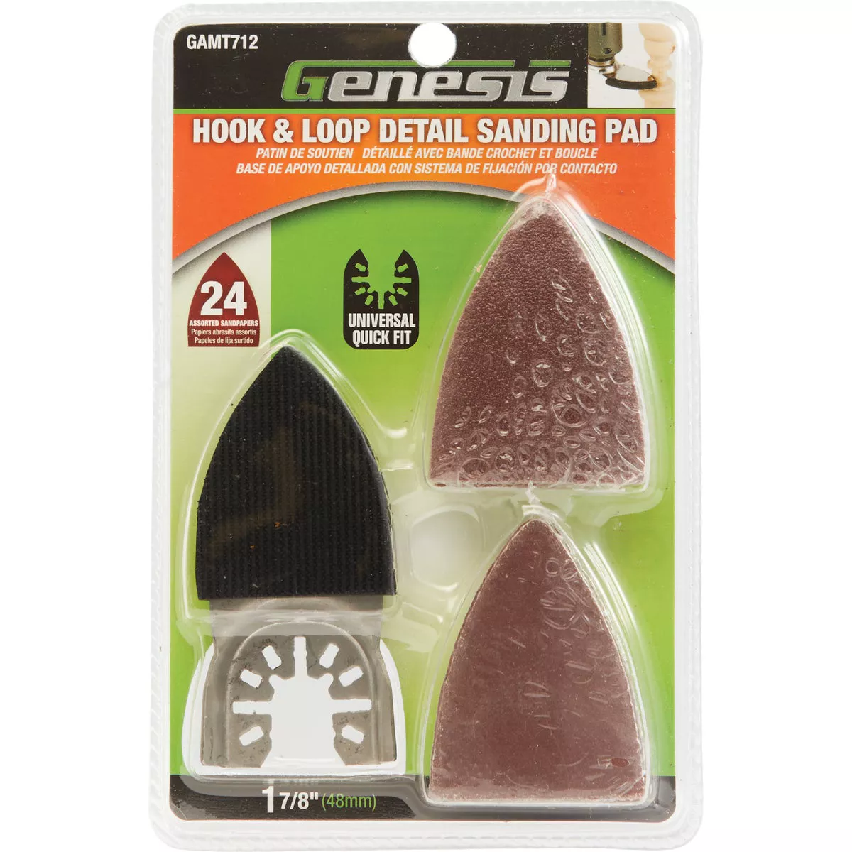 Genesis Sanding Pad Sanding Pad & Sanding Variety Pack (25-Piece) - photo 2