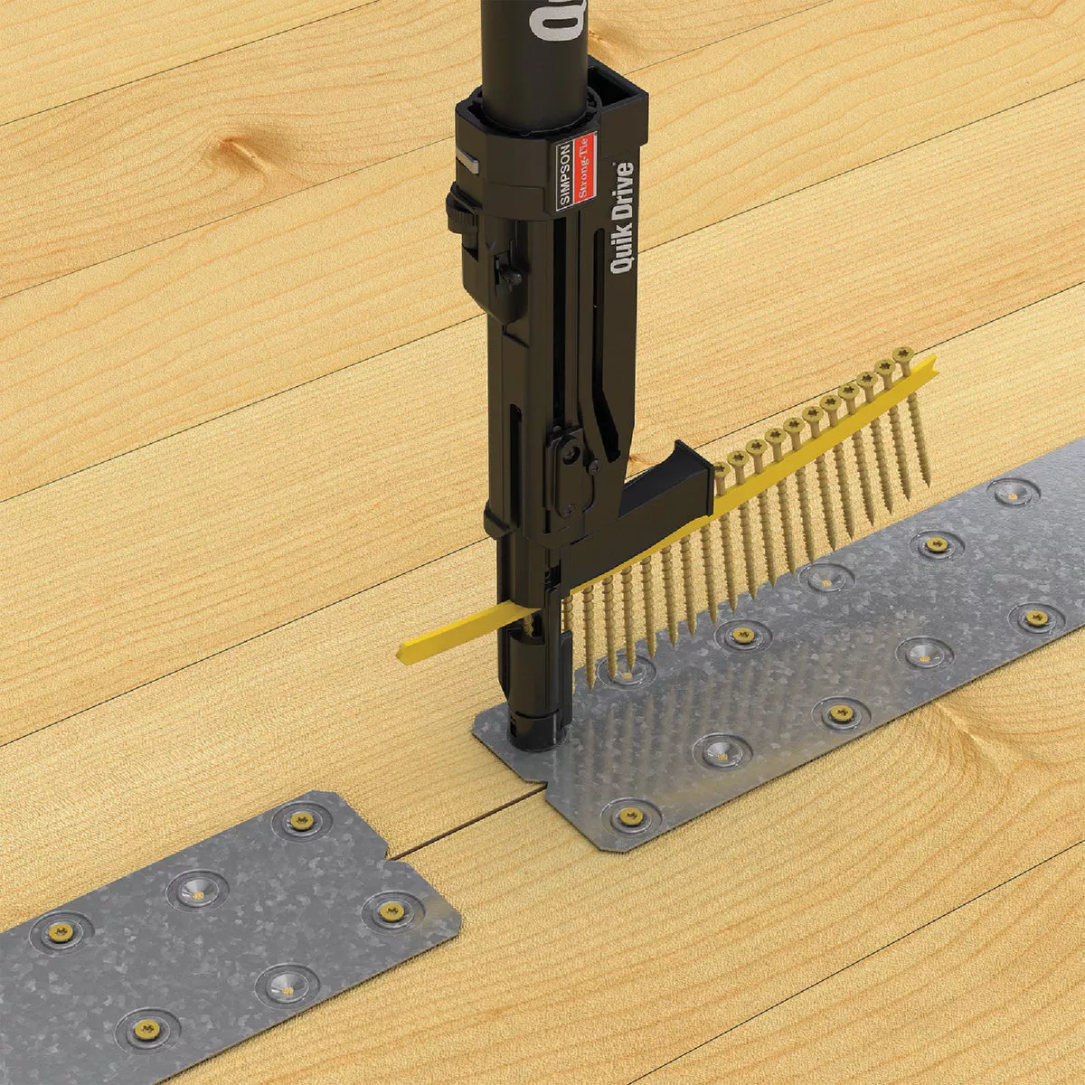 Quik Drive Cordless PRO300SG2 Decking System with DeWalt 2000 RPM Screwdriver Motor - photo 4