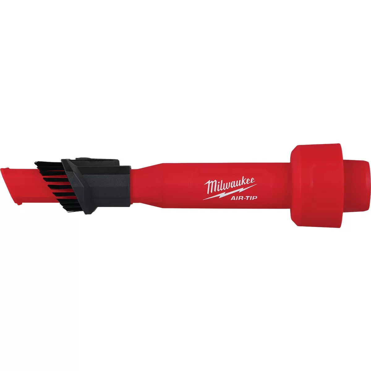Milwaukee AIR-TIP 1-1/4 In. - 2-1/2 In. x 10-1/2 In. L 2-In-1 Plastic Utility Crevice Tool with Brush