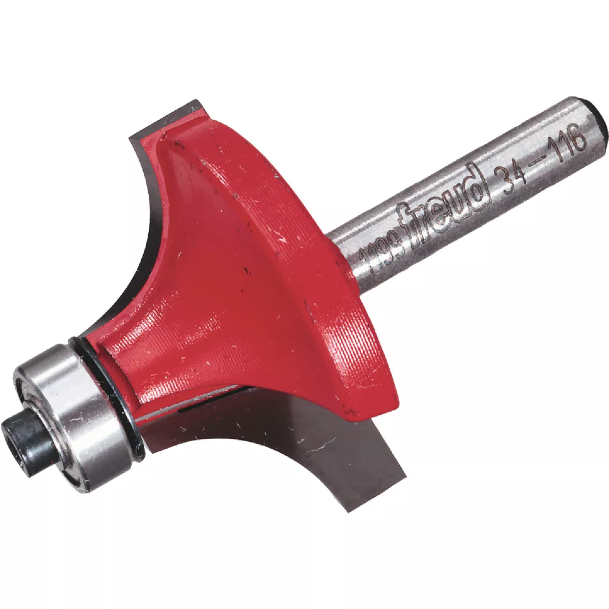 Freud 1/2 In. x 3/4 In. Quadra-Cut Rounding Over Bit with 1/4 In. Shank