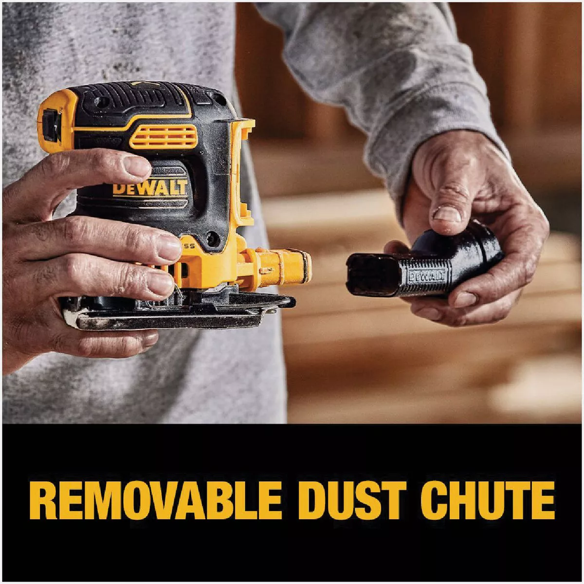 DEWALT 20V MAX XR Brushless 1/4 Sheet Variable Speed Cordless Sander (Tool Only) - photo 3