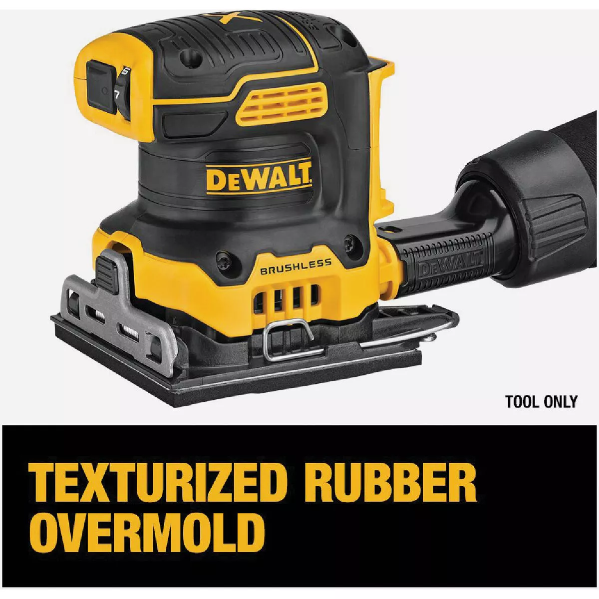 DEWALT 20V MAX XR Brushless 1/4 Sheet Variable Speed Cordless Sander (Tool Only) - photo 2