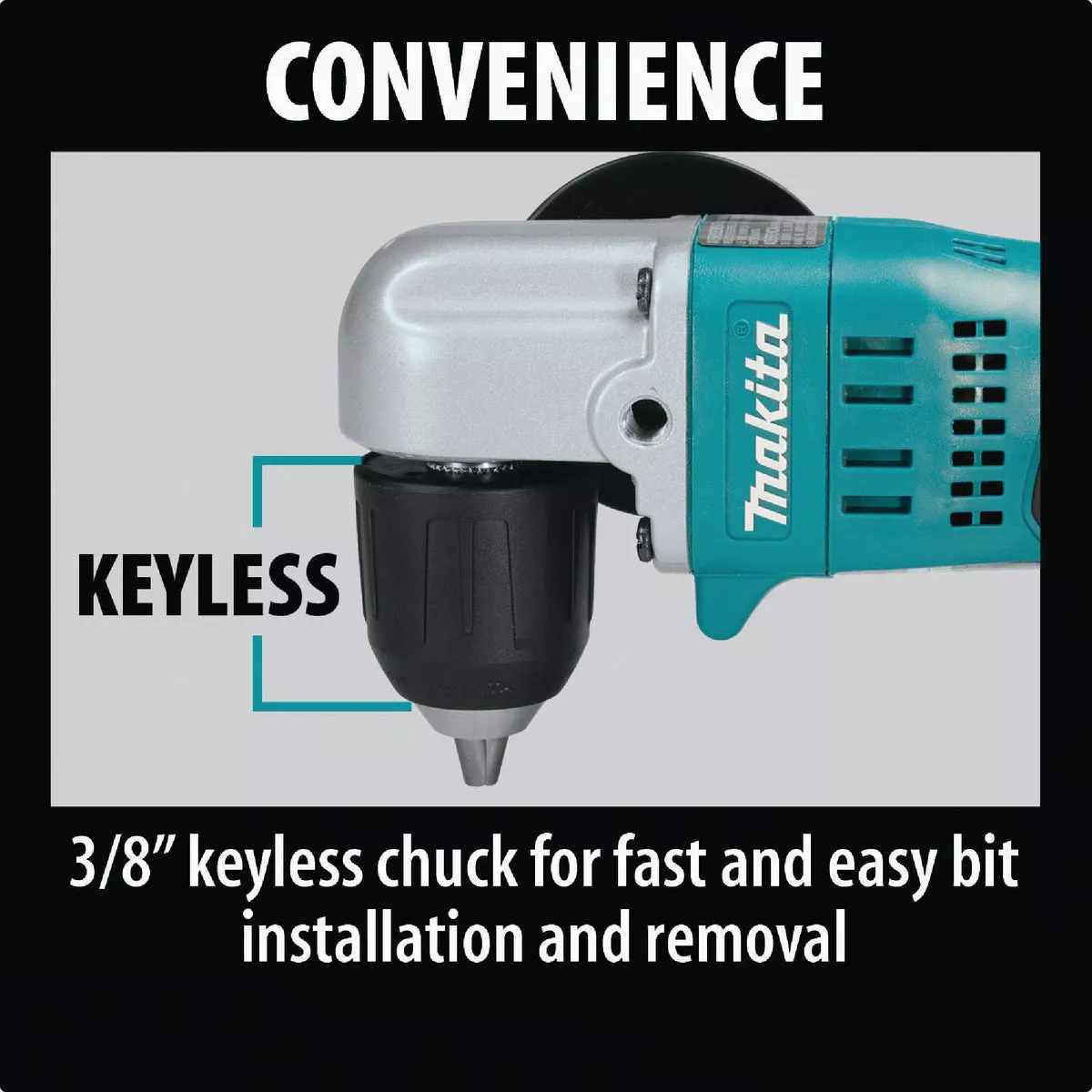 Makita 18V LXT Lithium-Ion 3/8 In. Cordless Angle Drill (Tool Only) - photo 6