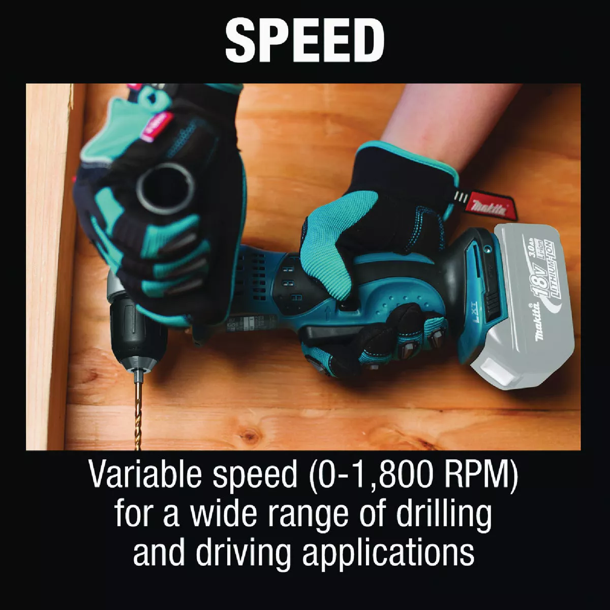 Makita 18V LXT Lithium-Ion 3/8 In. Cordless Angle Drill (Tool Only) - photo 2