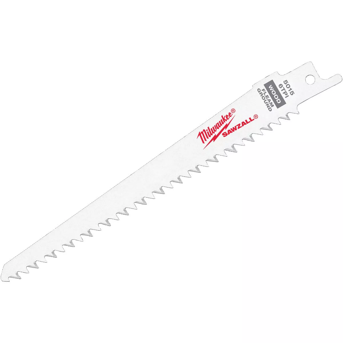 Milwaukee SAWZALL 6 In. 6 TPI Fleam Ground Reciprocating Saw Blade (5-Pack)