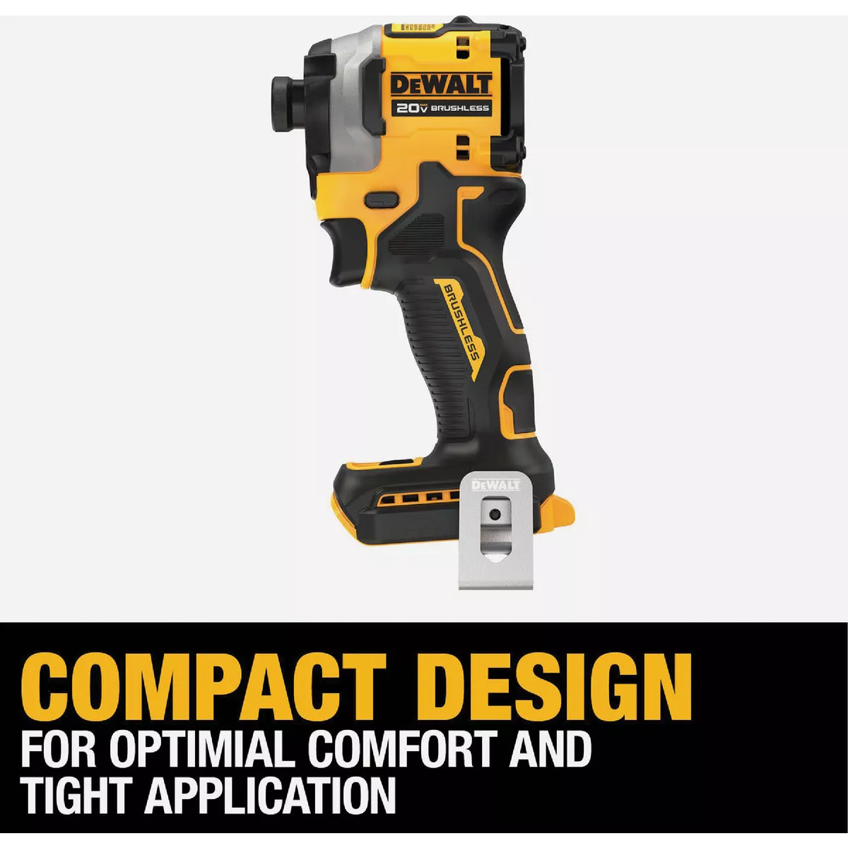 DEWALT ATOMIC 20V MAX Brushless 1/4 In. Cordless Impact Driver Kit with 5.0 Ah Battery & Charger - photo 3