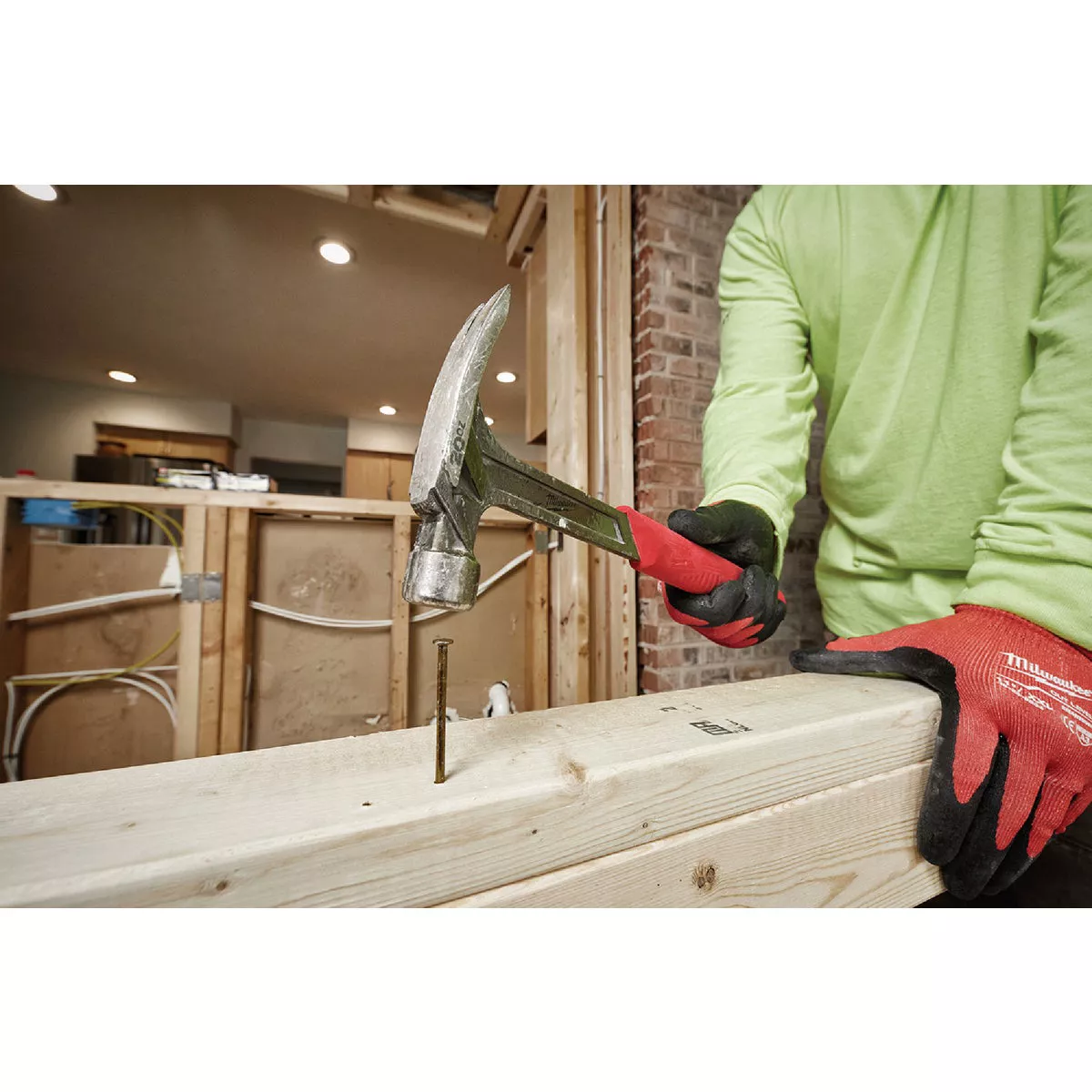 Milwaukee 20 Oz. Smooth-Face Rip Claw Hammer with Steel Handle - photo 4
