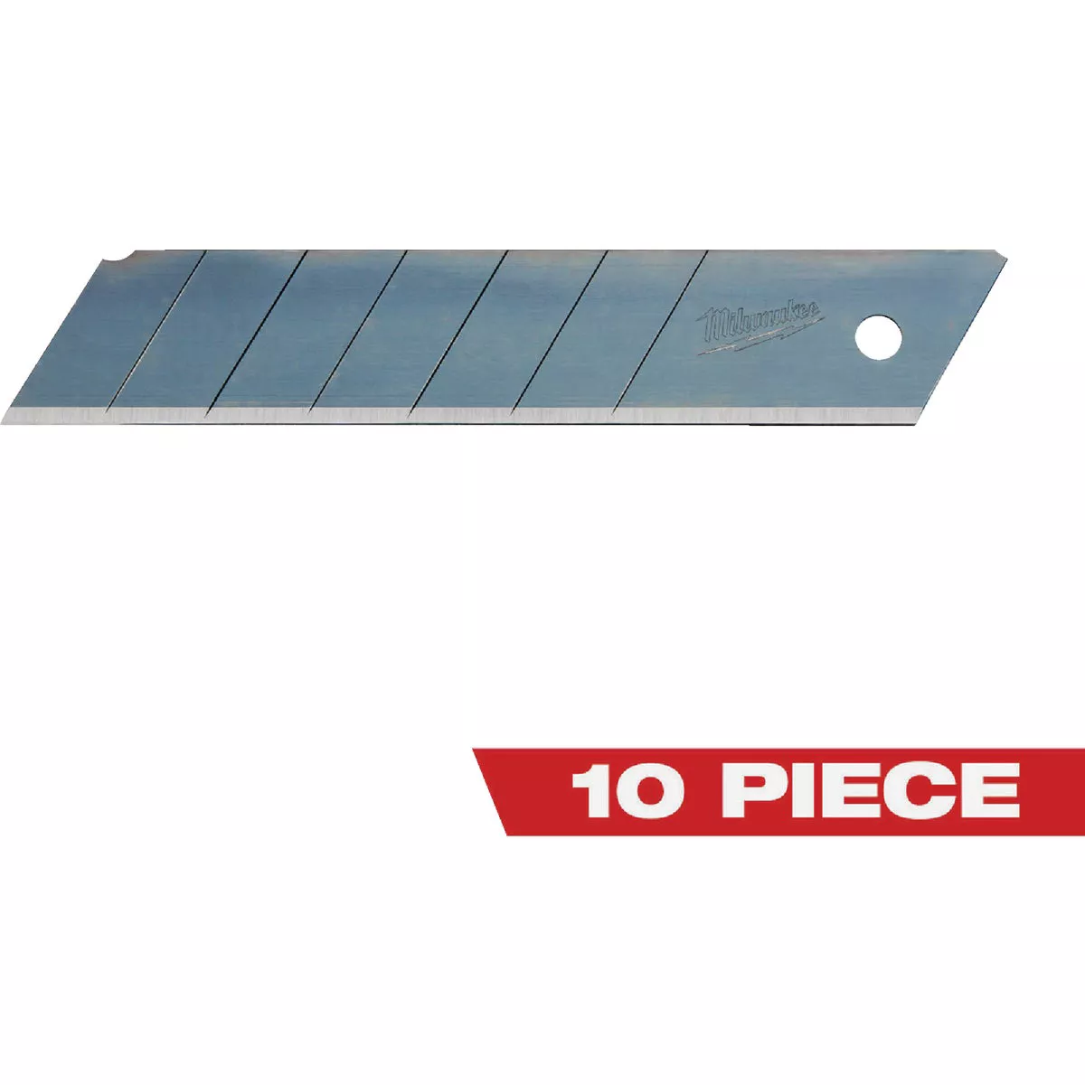 Milwaukee 25mm 7-Point Precision Snap-Off Knife Blade (10-Pack) - photo 4
