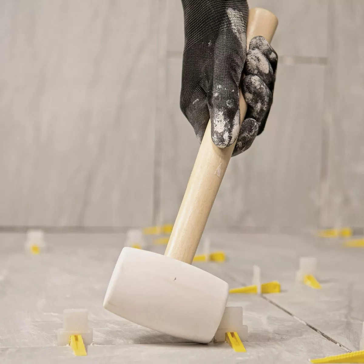 QEP 16 Oz. White Rubber Tile Tapping Mallet - photo 3