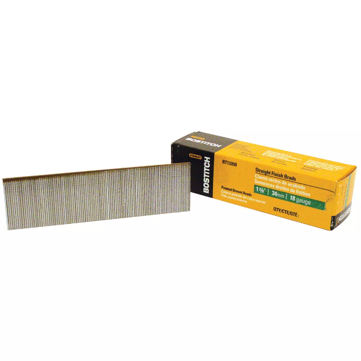 Bostitch 18-Gauge Coated Brad Nail, 1-3/8 In. (3000 Ct.) - photo 2