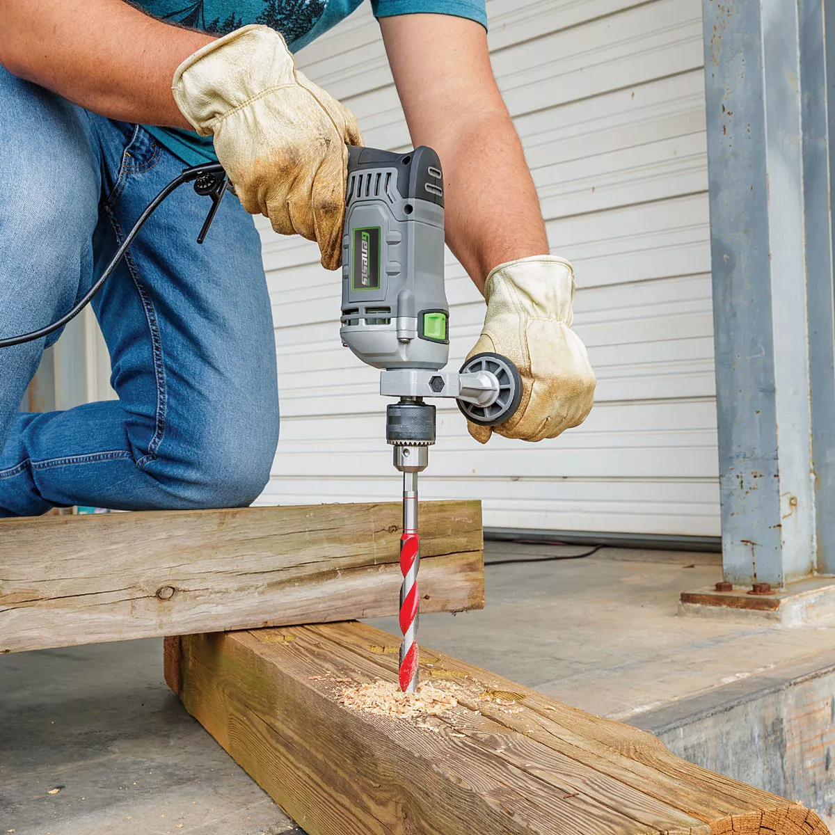 Genesis 1/2 In. 7.5-Amp VSR Electric Hammer Drill - photo 3