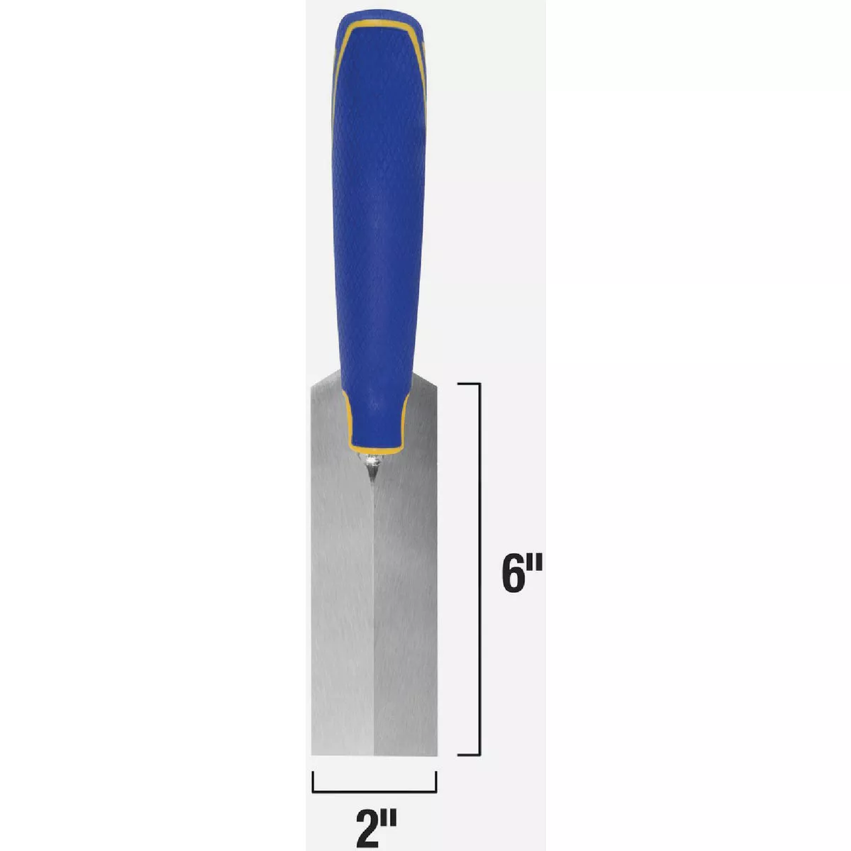 QEP 6 In. x 2 In. Flat Margin Trowel with Bucket Hook & Comfort Grip - photo 4