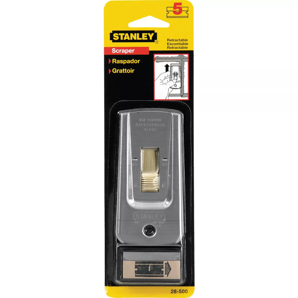 Stanley 3-3/4 In. Steel Razor Scraper - photo 2