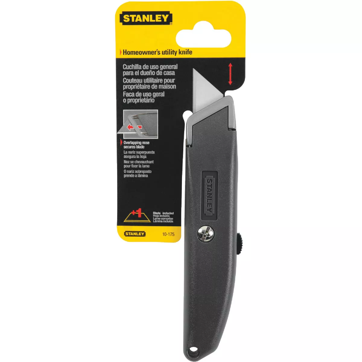 Stanley Homeowner's Retractable Straight Utility Knife - photo 2