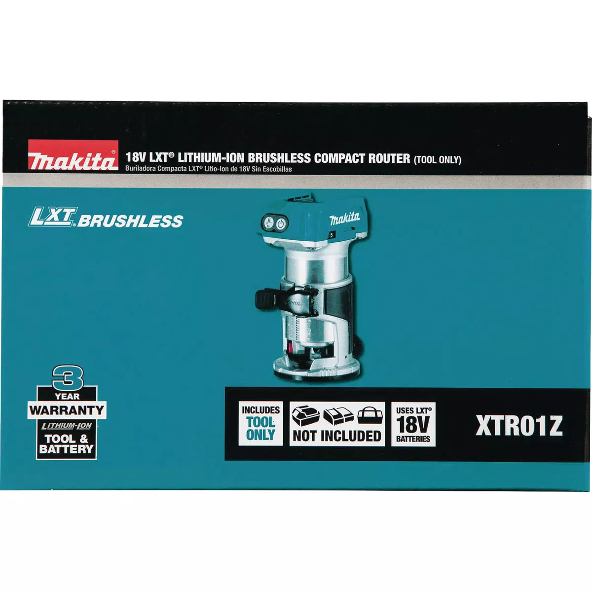 Makita 18V LXT Brushless Compact Cordless Router (Tool Only) - photo 6