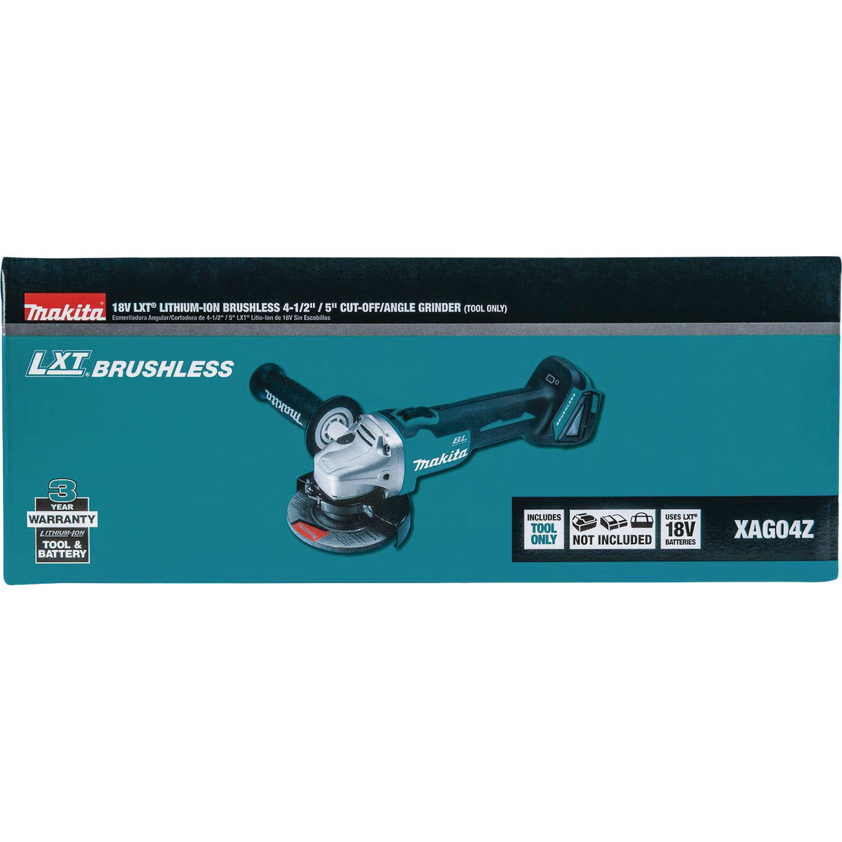 Makita 18V LXT Lithium-Ion 4-1/2 Brushless Cordless