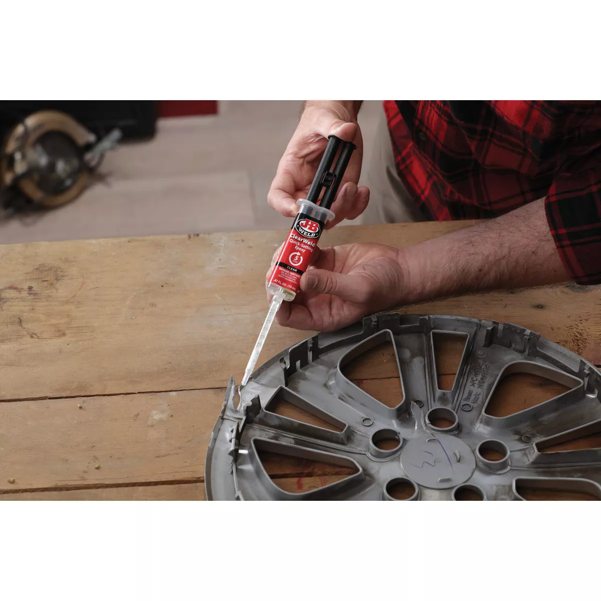 J-B Weld 0.47 Oz. ClearWeld Epoxy - photo 2