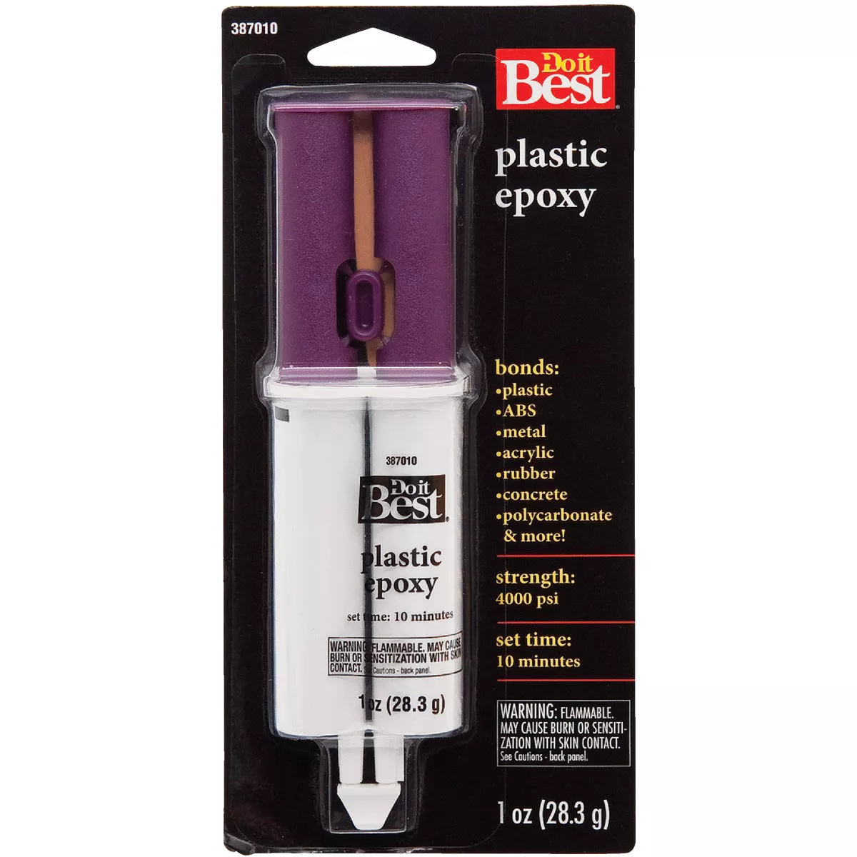 Do it Best 1 Oz. Plastic Epoxy Syringe - photo 2